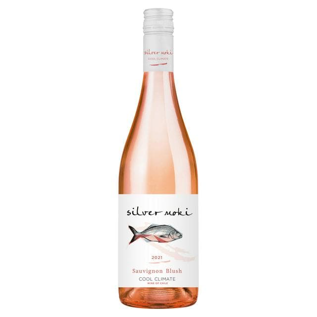 Silver Moki Sauvignon Blush Rose Wine 75cl - gallery image 1