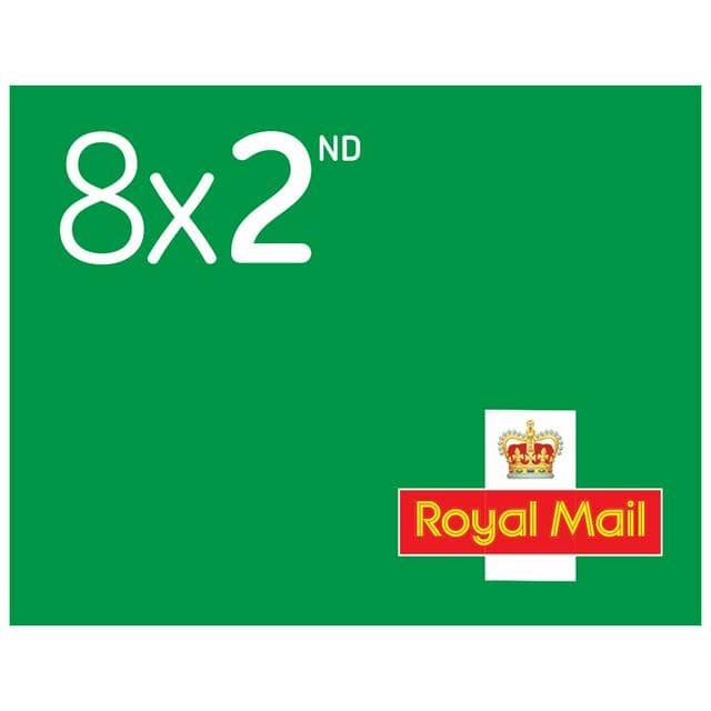 Royal Mail Second Class Stamps x8 - gallery image 1