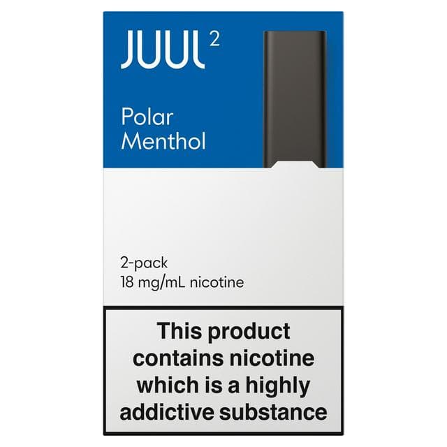Juul2 2 Pod Polar Menthol 18mg - gallery image 1