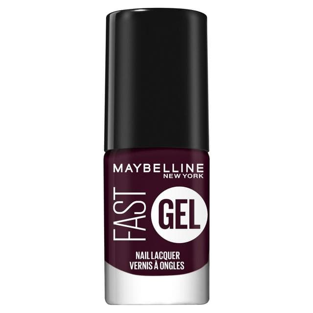 Maybelline Fast Gel Lacquer Possessed Plum 13 Long Lasting Nail Polish 7ml - gallery image 1