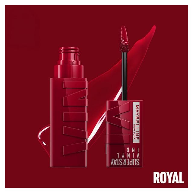 Maybelline Superstay Vinyl Ink Long Lasting Liquid Lipstick Shine Finish 55 Royal - gallery image 2