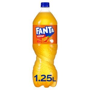 Fanta 1.25L Orange Soft Drink Bottle