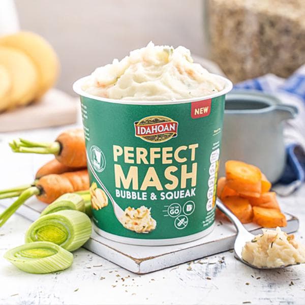 Idahoan Perfect Mash Bubble & Squeak Snack Pot 55g - gallery image 2