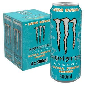 Monster Energy Drink Ultra Fiesta Mango 4x 500ml