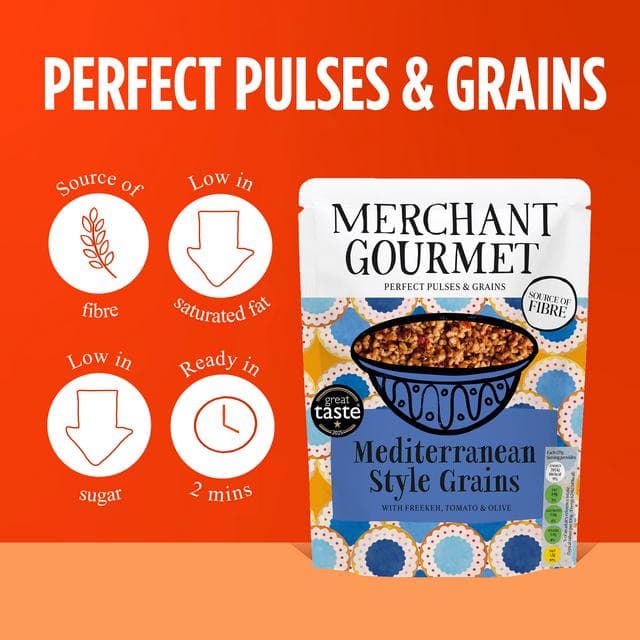 Merchant Gourmet Moreish Mediterranean Style Grains With Tomato & Olive 250g - gallery image 3