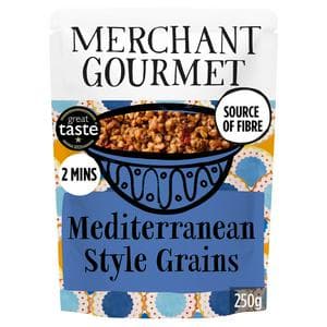 Merchant Gourmet Moreish Mediterranean Style Grains With Tomato & Olive 250g