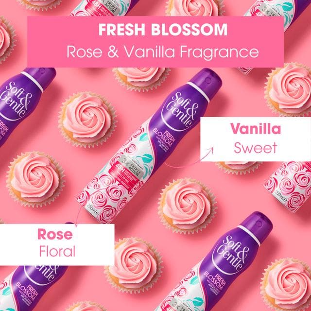 Soft & Gentle Fresh Blossom Wild Rose & Vanilla Anti-Perspirant Deodorant 250ml - gallery image 5