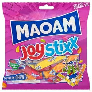 Maoam Joystixx Chewy Sweets Bag 140g