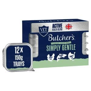 Butcher's Simply Gentle Wet Dog Food Trays 12x150g