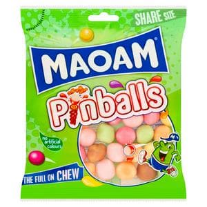 Maoam Pinballs Chewy Sweets Bag 140g