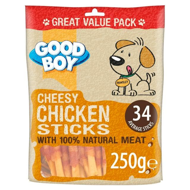 Good Boy Cheesy Chicken Sticks 250g - gallery image 1