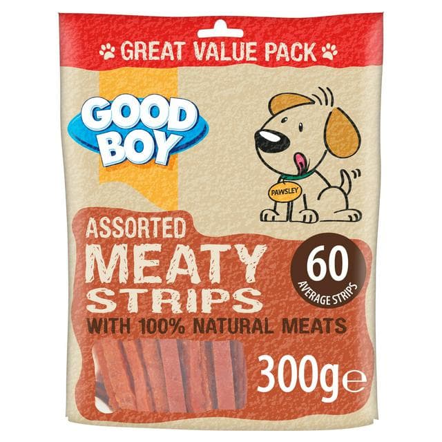 Good Boy Assorted Meaty Strips 300g - gallery image 1