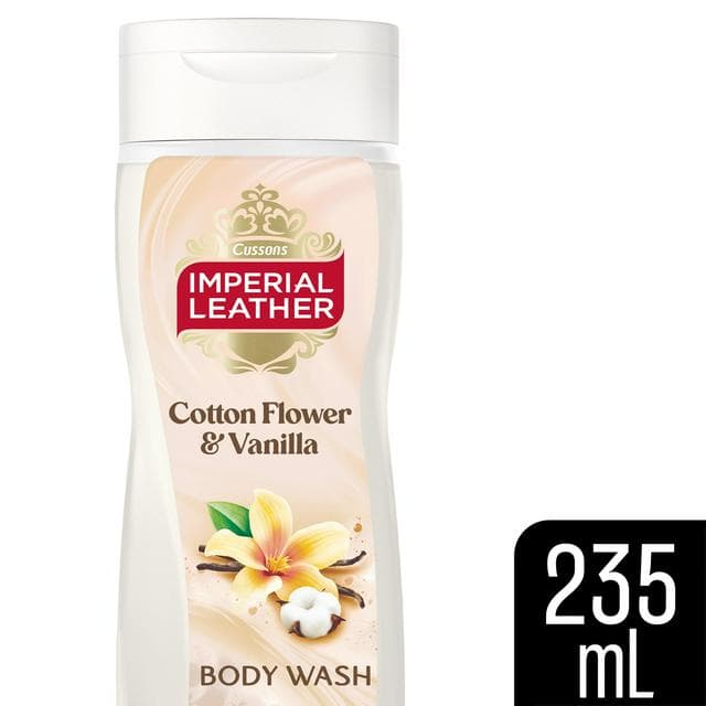 Imperial Leather 235ml Cotton Flower & Vanilla Body Wash - gallery image 1