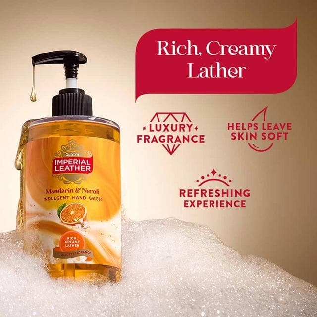 Imperial Leather 500ml Refreshing Mandarin & Neroli Antibacterial Hand Wash - gallery image 2