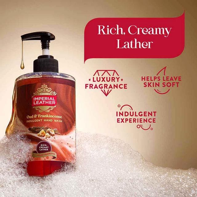 Imperial Leather 500ml Indulgent Oud & Frankincense Antibacterial Hand Wash - gallery image 2