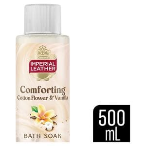 Imperial Leather 500ml Comforting Cotton Flower & Vanilla Bath Soak