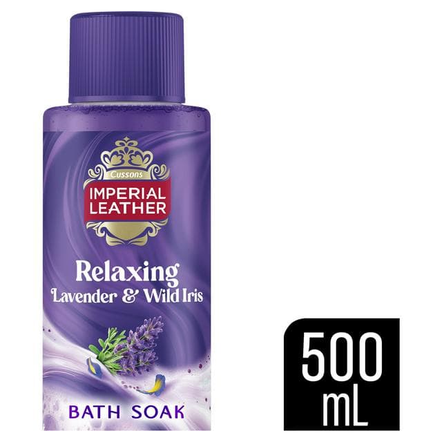 Imperial Leather 500ml Relaxing Lavender & Wild Iris Bath Soak - gallery image 1