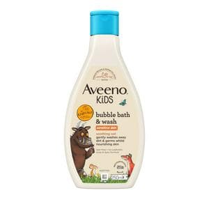 Aveeno Kids Bubble Bath & Wash with Soothing Oat Extract 250ml