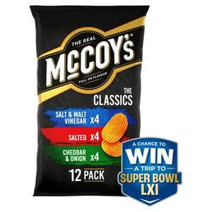 McCoy's Classic Variety Multipack Crisps x12