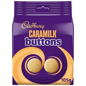 Cadbury Caramilk Golden Caramel Chocolate Buttons Pouch 105g