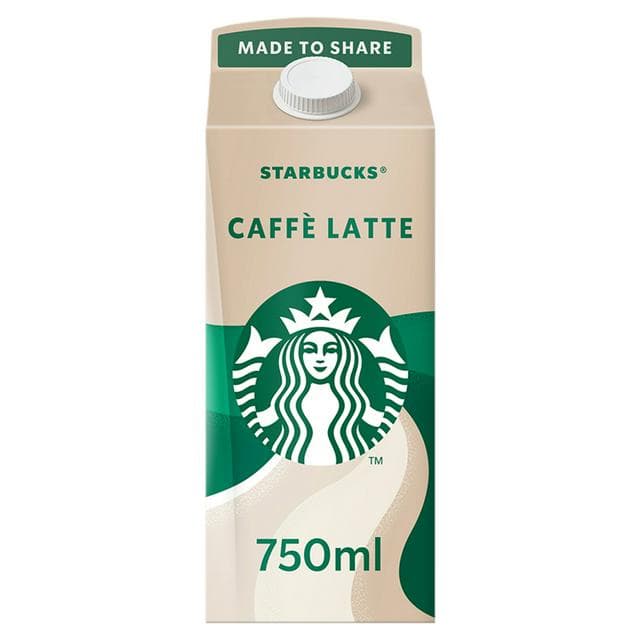 Starbucks Multiserve Caffè Latte Iced Coffee 750ml - gallery image 1