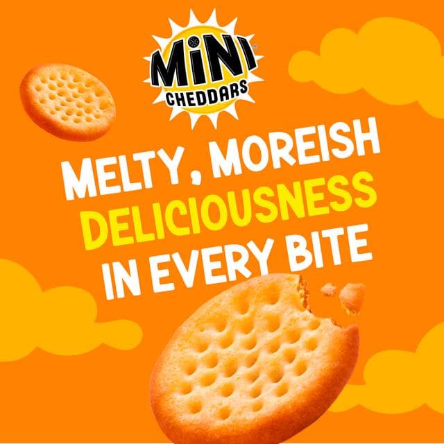Jacob's Mini Cheddars Original Multipack Snacks 22 x 23g - gallery image 2