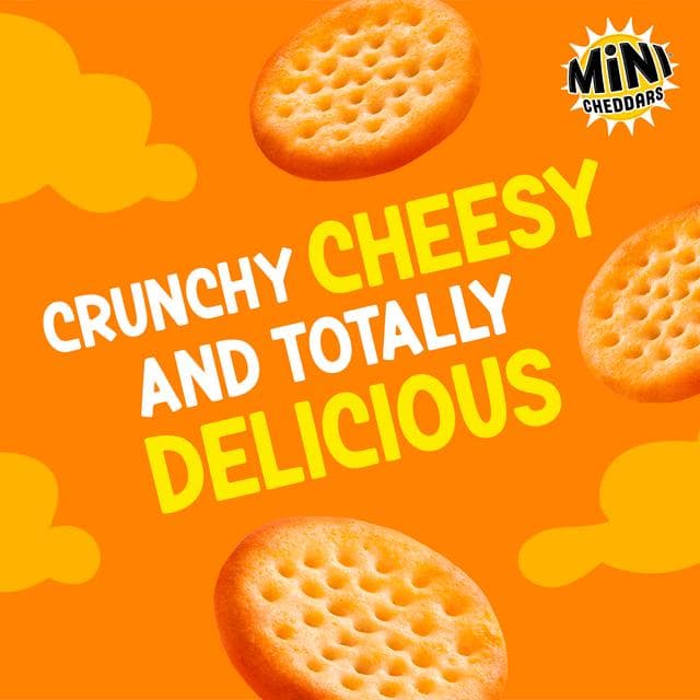 Jacob's Mini Cheddars Original Multipack Snacks 22 x 23g - gallery image 4