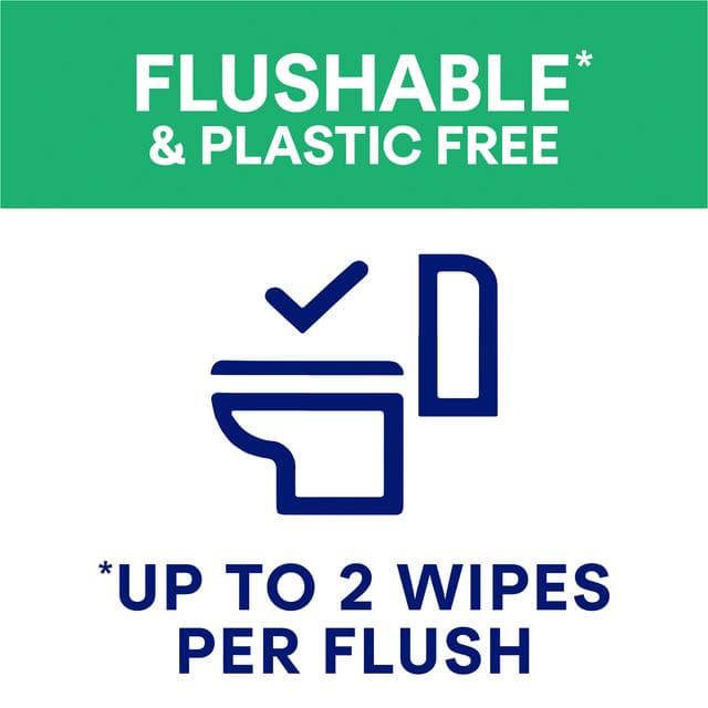 Andrex Ultimate Fresh Flushable Odour Control Moist Toilet Tissue Wipes Quad Pack 4x36 - gallery image 4