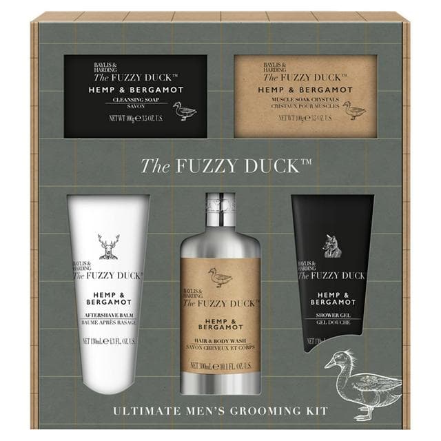 Baylis & Harding The Fuzzy Duck Men's Hemp & Bergamot 5 Piece Set - gallery image 1
