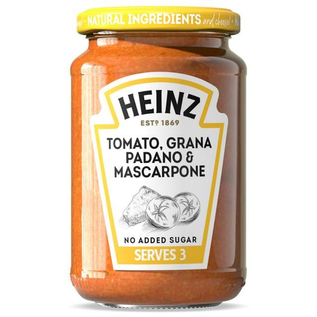 Heinz Tomato Grana Padano & Mascarpone Pasta Sauce 350g - gallery image 1
