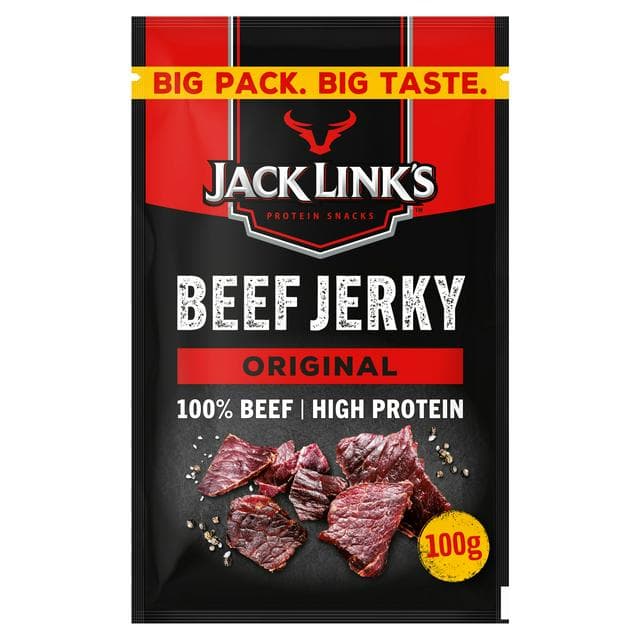 Jack Links Beef Jerky Original 100g Cli - gallery image 1
