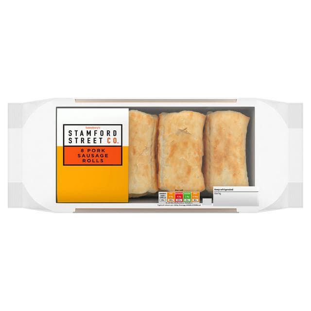 Stamford Street Co. Pork Sausage Rolls x8 480g - gallery image 1