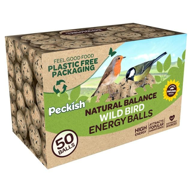Peckish Natural Balance Wild Bird Energy Balls 50x80g - gallery image 1