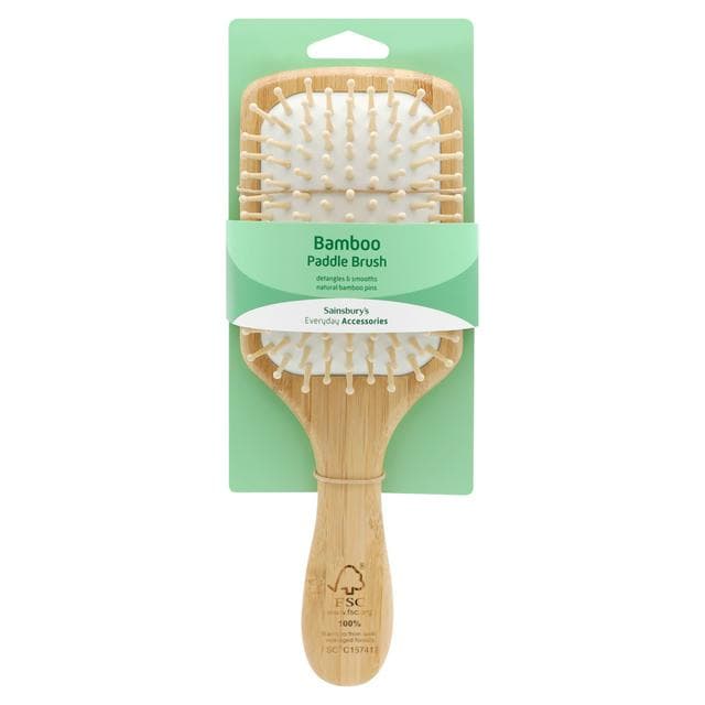 Sainsbury's Bambo Paddle Brush - gallery image 1