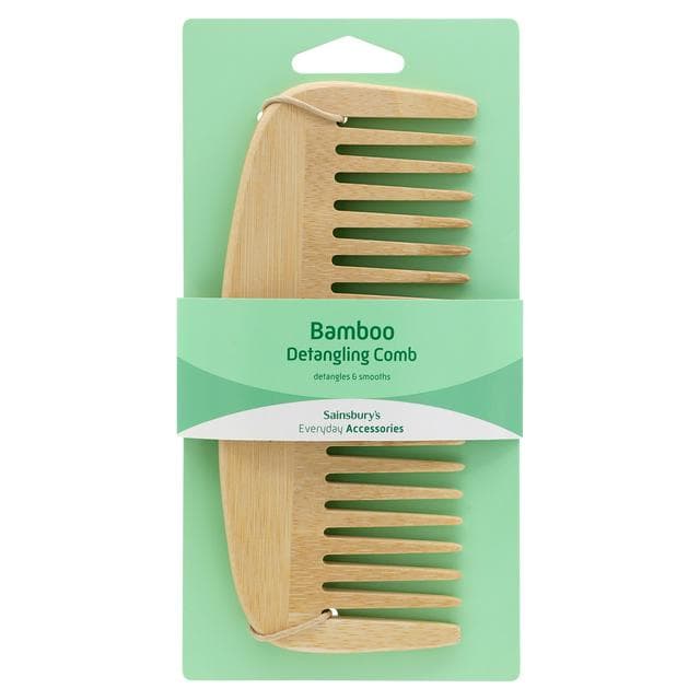 Sainsbury's Bamboo Wide Tooth Comb - gallery image 1