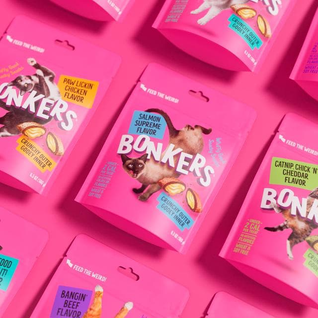 Bonkers Salmon Supreme Flavour Cat Treats 60g - gallery image 3