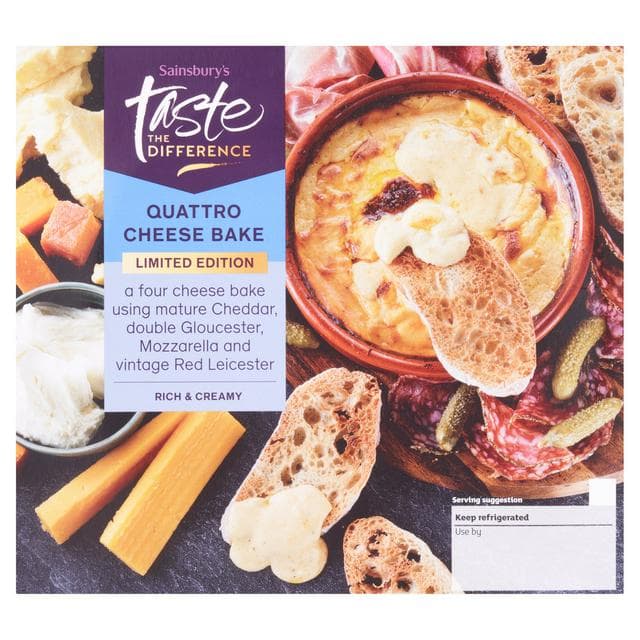 Sainsbury's Quattro Cheese Bake, Autumn Edition, Taste the Difference 300g - gallery image 1
