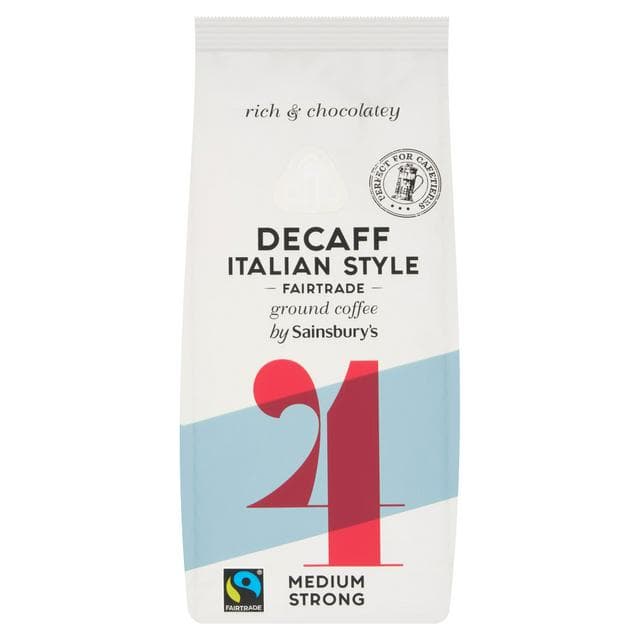 Sainsbury's Italian Decaf R&G 227g - gallery image 1