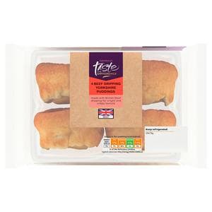 Sainsbury's Yorkshire Pudding with British Beef Dripping, Taste the Difference x4 192g