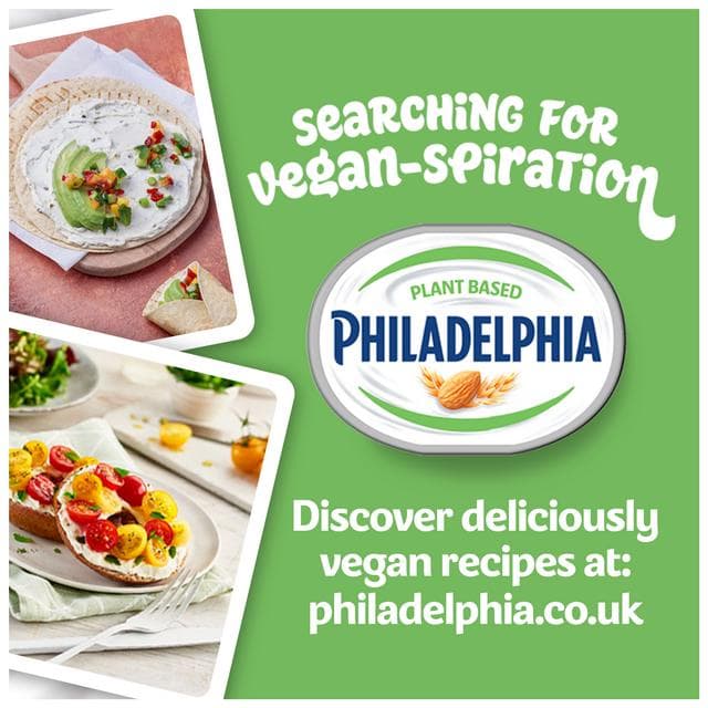 Philadelphia Vegan Almond & Oat Soft Cream Cheese Alternative 145g - gallery image 5