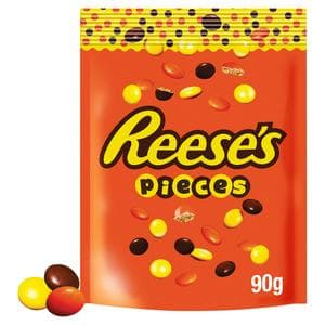 Reese's Pieces Peanut Butter in a Crunchy Shell Pouch 90g