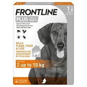 Frontline Plus Flea & Tick Treatment Small Dog 2 up to 10kg x1