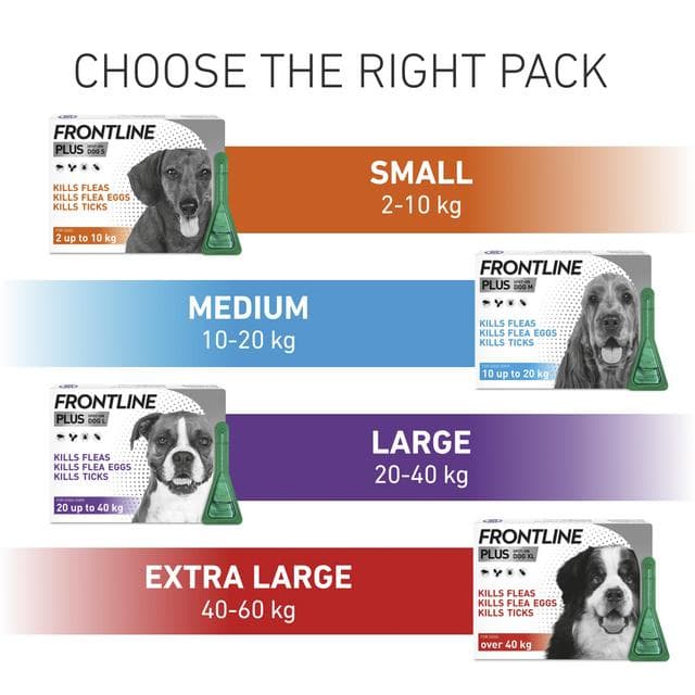 Frontline Plus Spot On Dog M 10 up to 20kg - gallery image 5