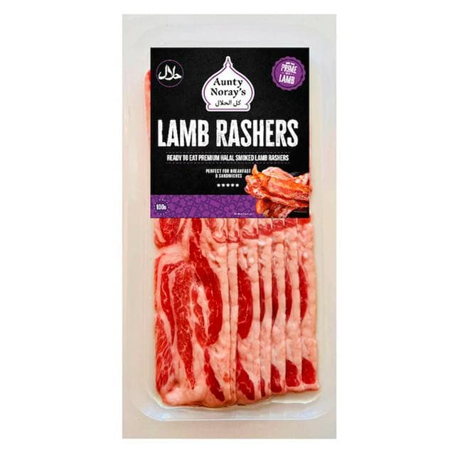Aunty Noray's Lamb Rashers 100g - gallery image 1