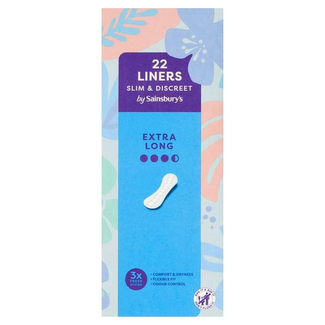 Sainsbury's Liners Extra Long x22 - gallery image 1
