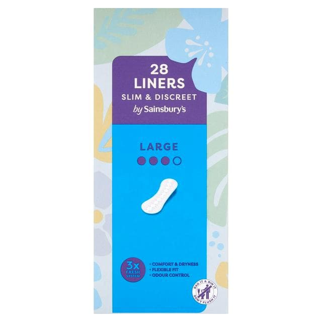 Sainsbury's Liners Large x28 - gallery image 1