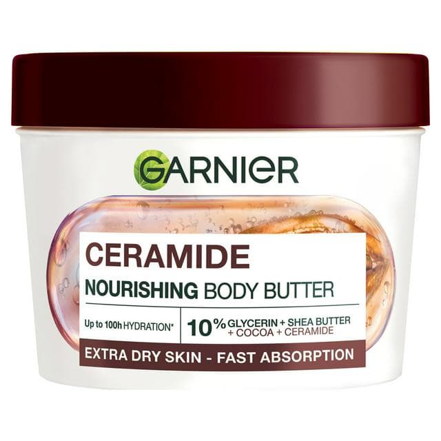 Garnier Body Superfood Cocoa & Ceramide Vegan Repairing Body Butter 380ml - gallery image 1