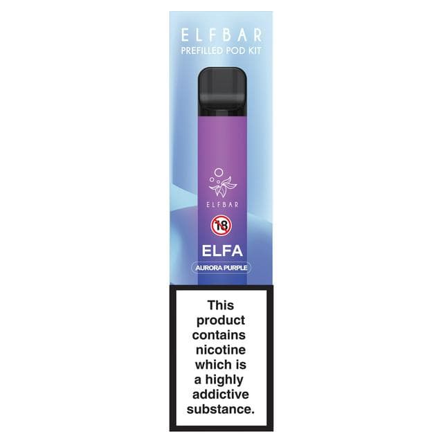 elfbar elfa kit Prefilled Pod Aurora Purple Leerpods elf bar elfa pods sorten Flavors:Pink Lemonade Elf Bar Moon Night