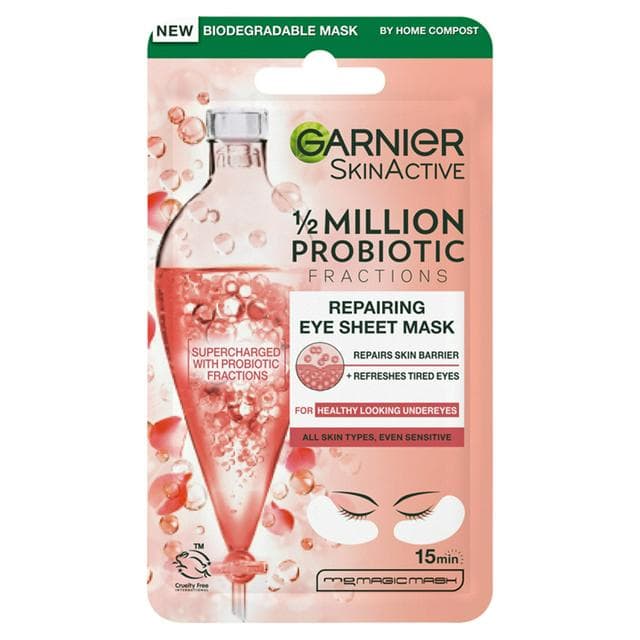 Garnier SkinActive Probiotic Fractions Repairing Eye Sheet Mask - gallery image 1
