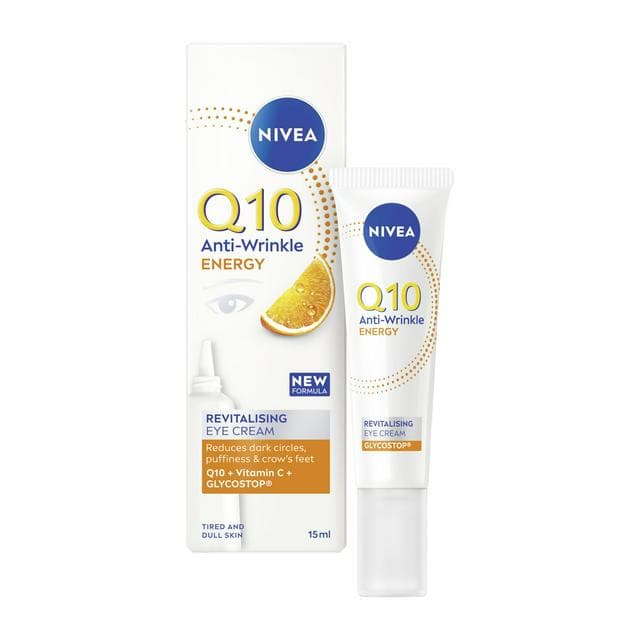 Nivea Q10 Energy Fresh Look Eye Cream 15ml - gallery image 1
